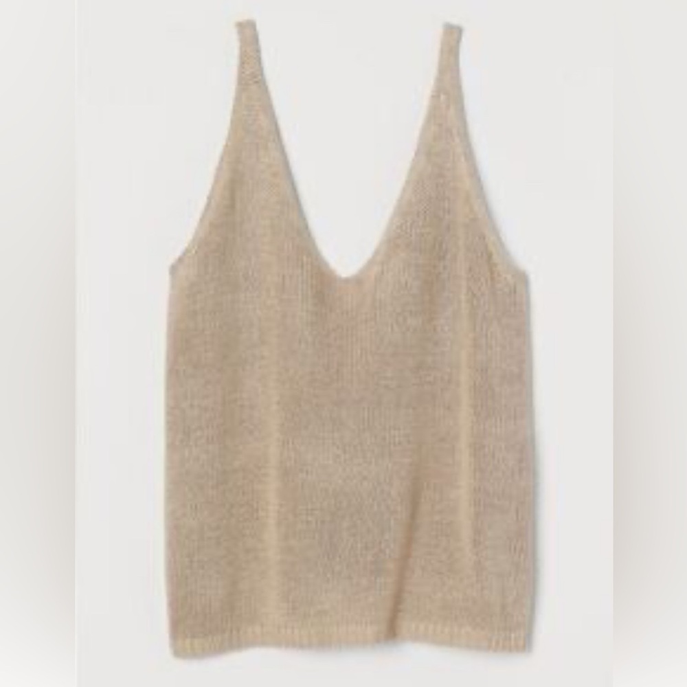 H&M Sage Green Knit Tank